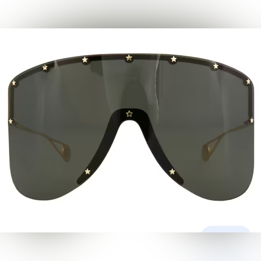Gucci Oversized Star Shield Sunglasses